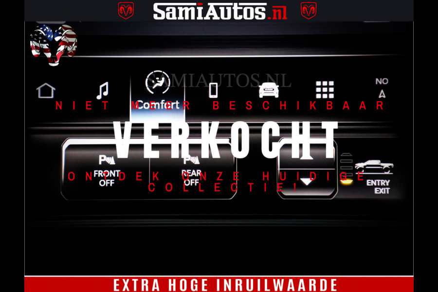 Dodge Ram 1500 Limited H.O 540HP 706Nm | Massage + Full Option | De Meest Luxe en Volle Pick-Up in zijn Klasse | Comfortabele Dubbele Cabine met Royale 5 Zitplaatsen | BPM vrij | Nu Leverbaar uit Voorraad | Voorraad Nr 2332 - 5179