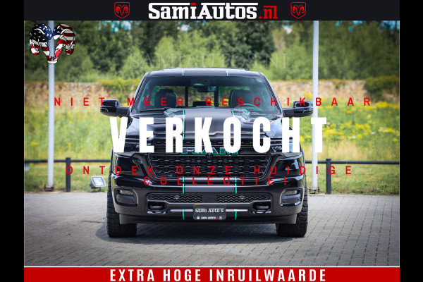 Dodge Ram 1500 Limited H.O 540HP 706Nm | Massage + Full Option | De Meest Luxe en Volle Pick-Up in zijn Klasse | Comfortabele Dubbele Cabine met Royale 5 Zitplaatsen | BPM vrij | Nu Leverbaar uit Voorraad | Voorraad Nr 2332 - 5179