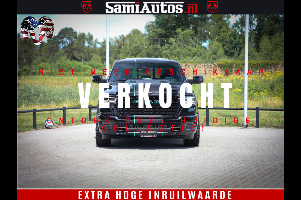 Dodge Ram 1500 Limited H.O 540HP 706Nm | Massage + Full Option | De Meest Luxe en Volle Pick-Up in zijn Klasse | Comfortabele Dubbele Cabine met Royale 5 Zitplaatsen | BPM vrij | Nu Leverbaar uit Voorraad | Voorraad Nr 2332 - 5179
