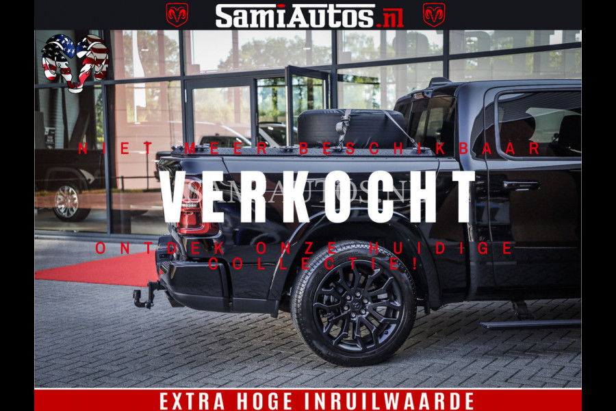 Dodge Ram 1500 Limited H.O 540HP 706Nm | Massage + Full Option | De Meest Luxe en Volle Pick-Up in zijn Klasse | Comfortabele Dubbele Cabine met Royale 5 Zitplaatsen | BPM vrij | Nu Leverbaar uit Voorraad | Voorraad Nr 2332 - 5179