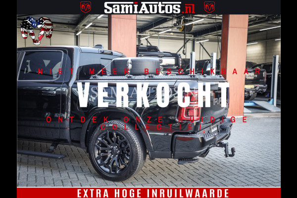 Dodge Ram 1500 Limited H.O 540HP 706Nm | Massage + Full Option | De Meest Luxe en Volle Pick-Up in zijn Klasse | Comfortabele Dubbele Cabine met Royale 5 Zitplaatsen | BPM vrij | Nu Leverbaar uit Voorraad | Voorraad Nr 2332 - 5179