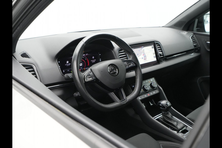 Škoda Karoq 1.5 TSI ACT 150pk DSG Sportline Business Navigatie CantonSound Stoelverwarming Camera Carplay Sideassist 199