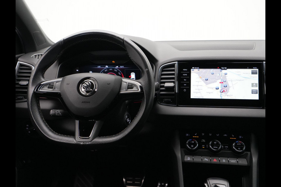 Škoda Karoq 1.5 TSI ACT 150pk DSG Sportline Business Navigatie CantonSound Stoelverwarming Camera Carplay Sideassist 199
