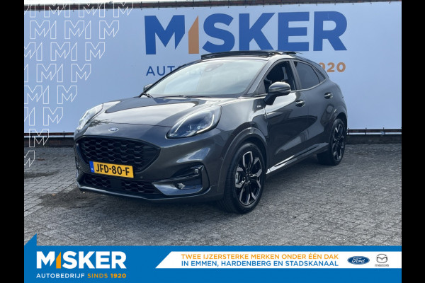 Ford Puma 1.0 EB Hyb ST-Line X Automaat | Panodak | Winterpack | Trekhaak Ford Puma 1.0 EB Hyb ST-Line X Automaat | Panodak | Winterpack | Trekhaak