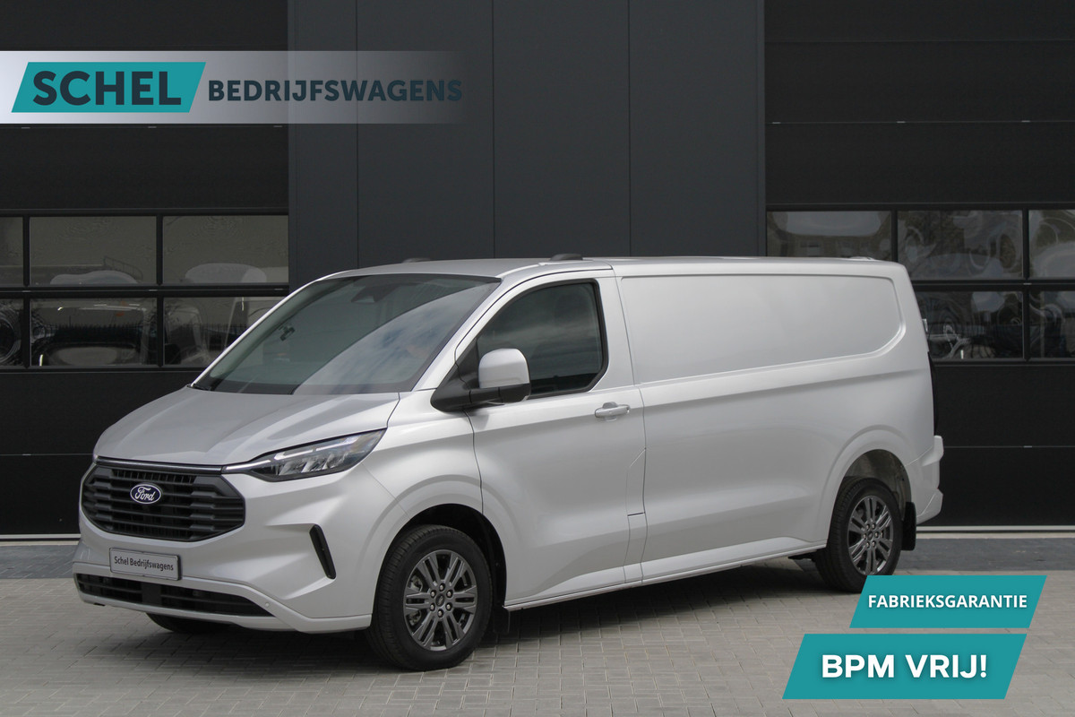 Ford Transit Custom 320 2.0 TDCI L2H1 Limited 170pk - Adaptive Cruise - Blind spot - Navigatie - Camera - Draadloos laden - Stoelverwarming - Rijkla Ford Transit Custom 320 2.0 TDCI L2H1 Limited 170pk - Adaptive Cruise - Blind spot - Navigatie - Camera - Draadloos laden - Stoelverwarming - Rijkla