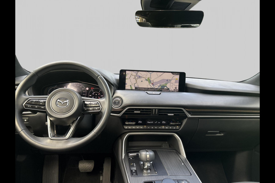 Mazda CX-80 2.5 e-SkyActiv PHEV Homura Plus 7-zitter Uitklapbare trekhaak | klasse III alarm | meest luxe uitvoering