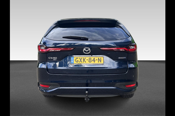 Mazda CX-80 2.5 e-SkyActiv PHEV Homura Plus 7-zitter Uitklapbare trekhaak | klasse III alarm | meest luxe uitvoering