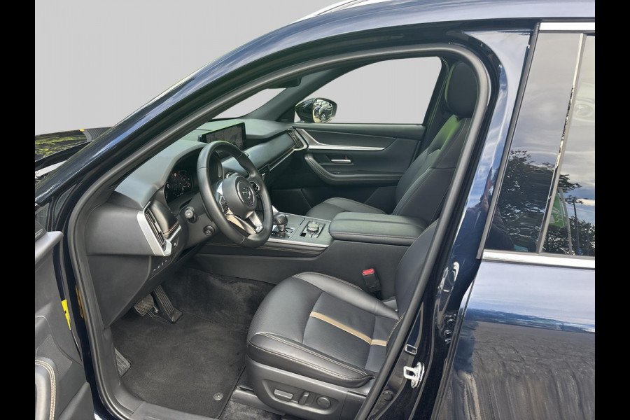 Mazda CX-80 2.5 e-SkyActiv PHEV Homura Plus 7-zitter Uitklapbare trekhaak | klasse III alarm | meest luxe uitvoering