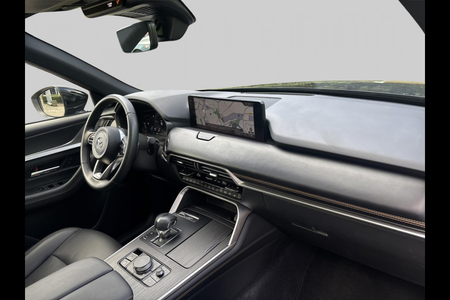Mazda CX-80 2.5 e-SkyActiv PHEV Homura Plus 7-zitter Uitklapbare trekhaak | klasse III alarm | meest luxe uitvoering