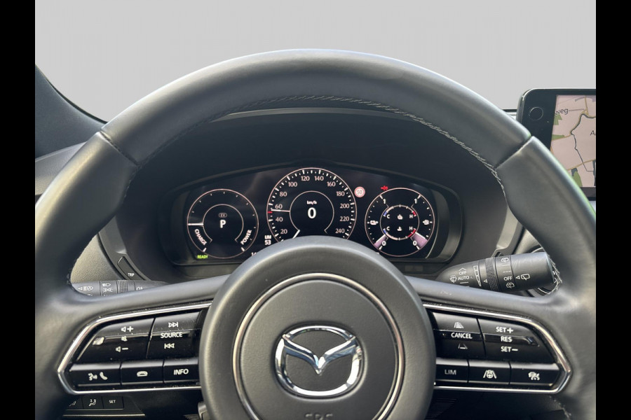 Mazda CX-80 2.5 e-SkyActiv PHEV Homura Plus 7-zitter Uitklapbare trekhaak | klasse III alarm | meest luxe uitvoering