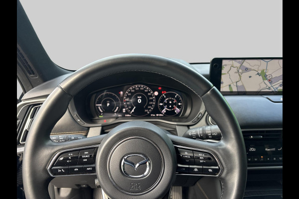 Mazda CX-80 2.5 e-SkyActiv PHEV Homura Plus 7-zitter Uitklapbare trekhaak | klasse III alarm | meest luxe uitvoering