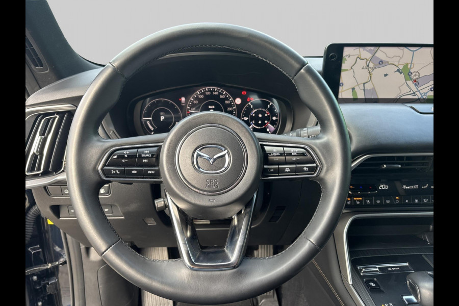 Mazda CX-80 2.5 e-SkyActiv PHEV Homura Plus 7-zitter Uitklapbare trekhaak | klasse III alarm | meest luxe uitvoering