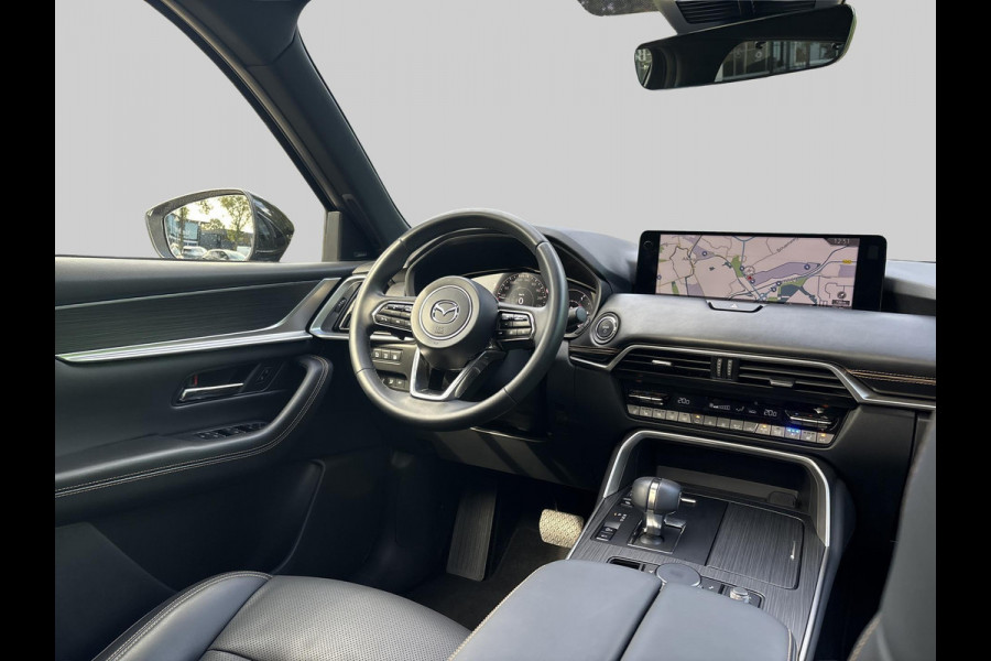 Mazda CX-80 2.5 e-SkyActiv PHEV Homura Plus 7-zitter Uitklapbare trekhaak | klasse III alarm | meest luxe uitvoering