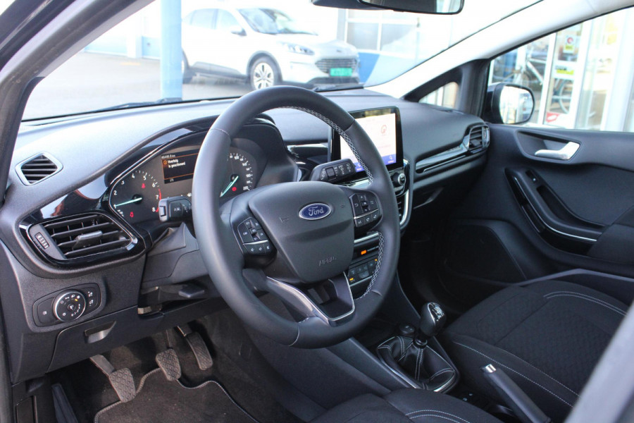 Ford Fiesta 1.0 EcoBoost Hybrid Titanium Bellen voor bezichtiging! | Cruise Control | Navigatie | Airco |