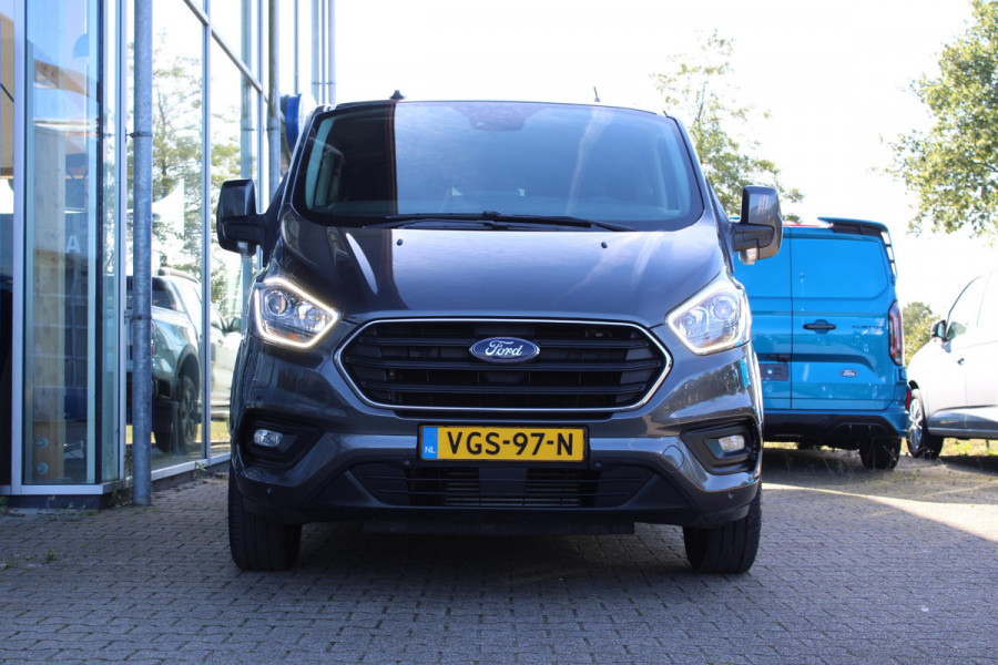 Ford Transit Custom 300 2.0 TDCI L2H1 Limited DC | Zeer Netjes! | Nieuw geleverde Ned.auto | Trekhaak | Sidesteps + roofrails| Dubbele Cabine | Cruise Control | Navigatie |