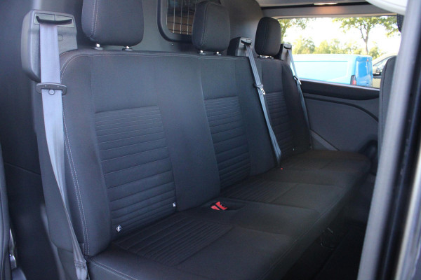 Ford Transit Custom 300 2.0 TDCI L2H1 Limited DC | Zeer Netjes! | Nieuw geleverde Ned.auto | Trekhaak | Sidesteps + roofrails| Dubbele Cabine | Cruise Control | Navigatie |