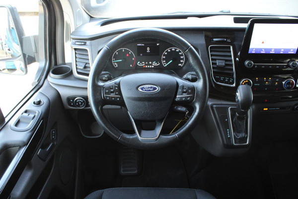 Ford Transit Custom 300 2.0 TDCI L2H1 Limited DC | Zeer Netjes! | Nieuw geleverde Ned.auto | Trekhaak | Sidesteps + roofrails| Dubbele Cabine | Cruise Control | Navigatie |