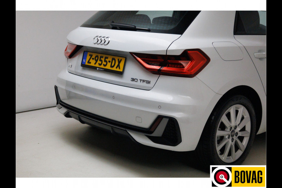 Audi A1 Sportback 30 TFSI S-Line 111 PK | Navigatie | PDC V+A | Stoelverwarming | Virtual cockpit | Cruise control, Lane assist, Apple Carplay & Android auto