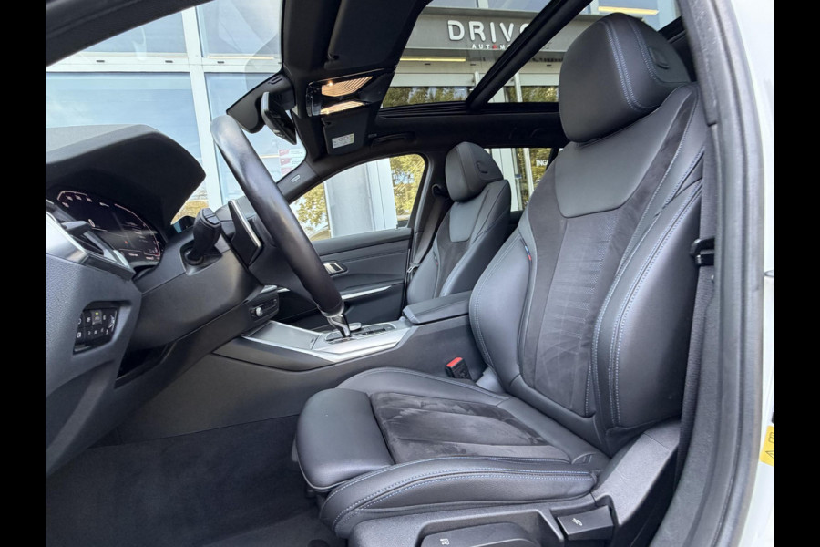 BMW 3 Serie Touring 330e xDrive High Ex. M-Sport|SOH90%|Pano|Laser|Driving Ass Prof|HUD|HiFi||Trekhaak
