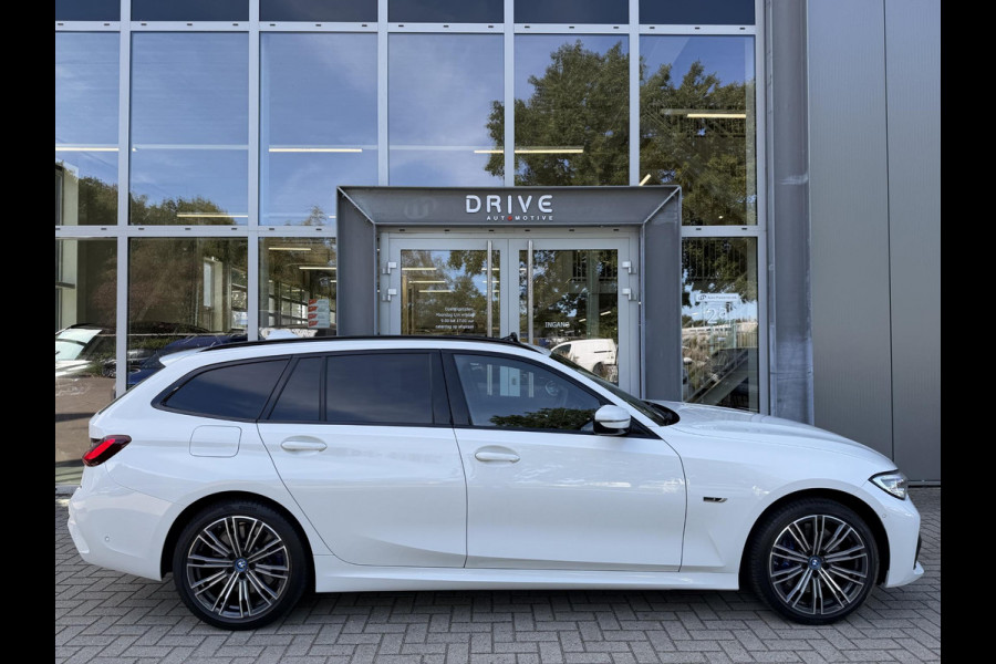 BMW 3 Serie Touring 330e xDrive High Ex. M-Sport|SOH90%|Pano|Laser|Driving Ass Prof|HUD|HiFi||Trekhaak