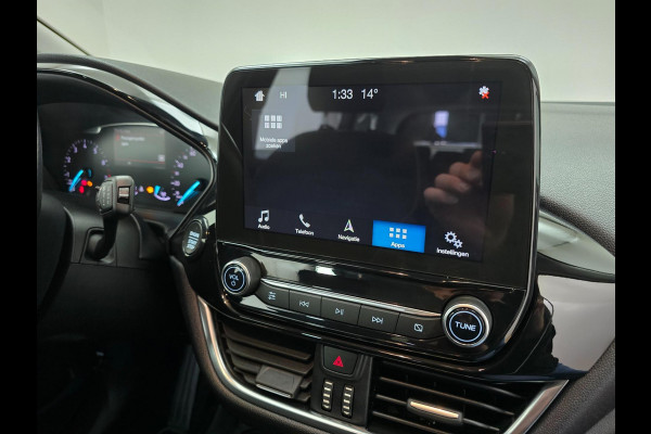 Ford Fiesta Occasion 1.0 EcoBoost Titanium met cruisecontrol en carplay radio | Tweedehands Ford Fiesta antracietgrijs | Navi | 6V