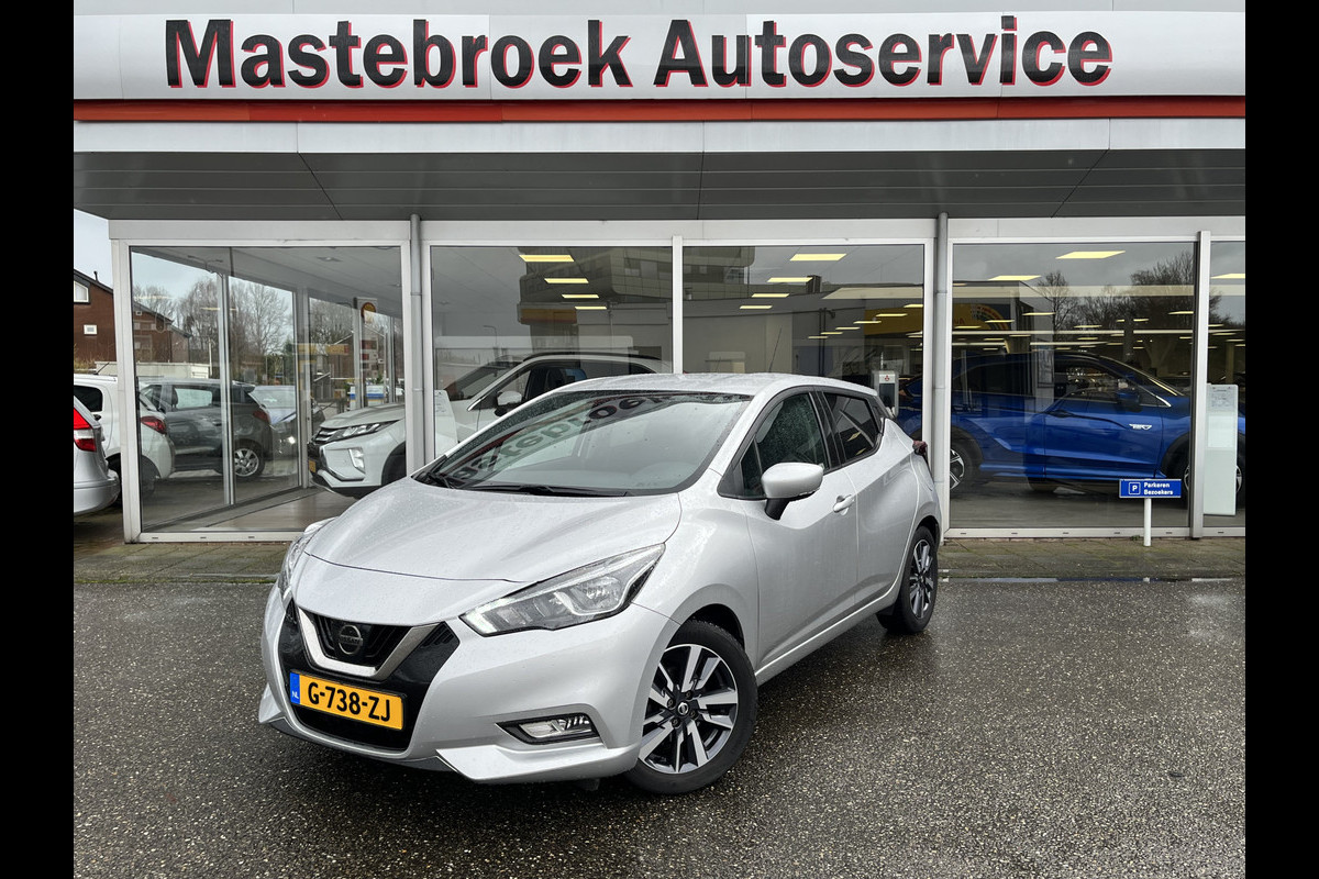 Nissan Micra 1.0 IG-T N-Connecta | Media Display | Climate Control | Parkeercamera | Staat in Hardenberg