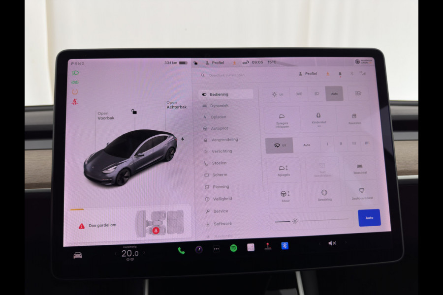 Tesla Model 3 Long Range AWD 75 kWh [ 3-Fase ] {SOH-89%} (INCL-BTW) Aut. *PANO | AUTO-PILOT | LUXURY-LEATHER | KEYLESS | FULL-LED | MEMORY-PACK | SURROUND-VIEW | DAB | CARPLAY | DIGI-COCKPIT | LANE-ASSIST | COMFORT-SEATS | TOWBAR | 18"ALU*