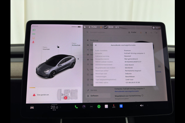 Tesla Model 3 Long Range AWD 75 kWh [ 3-Fase ] {SOH-89%} (INCL-BTW) Aut. *PANO | AUTO-PILOT | LUXURY-LEATHER | KEYLESS | FULL-LED | MEMORY-PACK | SURROUND-VIEW | DAB | CARPLAY | DIGI-COCKPIT | LANE-ASSIST | COMFORT-SEATS | TOWBAR | 18"ALU*