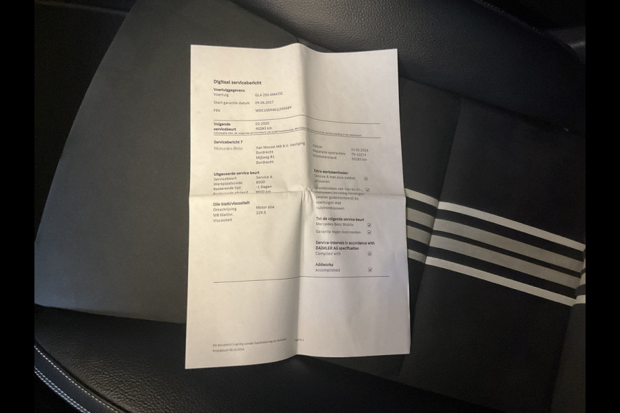 Mercedes-Benz GLA 250 211pk 4-MATIC AMG-Line Pano Memory Led Carplay Voll.Onderhouden!
