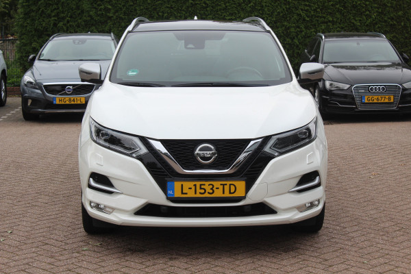 Nissan QASHQAI 1.3 DIG-T Tekna / Full option! / Panoramadak / 360Camera / Leder / Apple CarPlay / 19'' / Bose / Navigatie / Stoelverwarming / Keyless