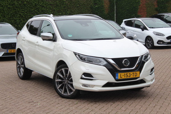 Nissan QASHQAI 1.3 DIG-T Tekna / Full option! / Panoramadak / 360Camera / Leder / Apple CarPlay / 19'' / Bose / Navigatie / Stoelverwarming / Keyless