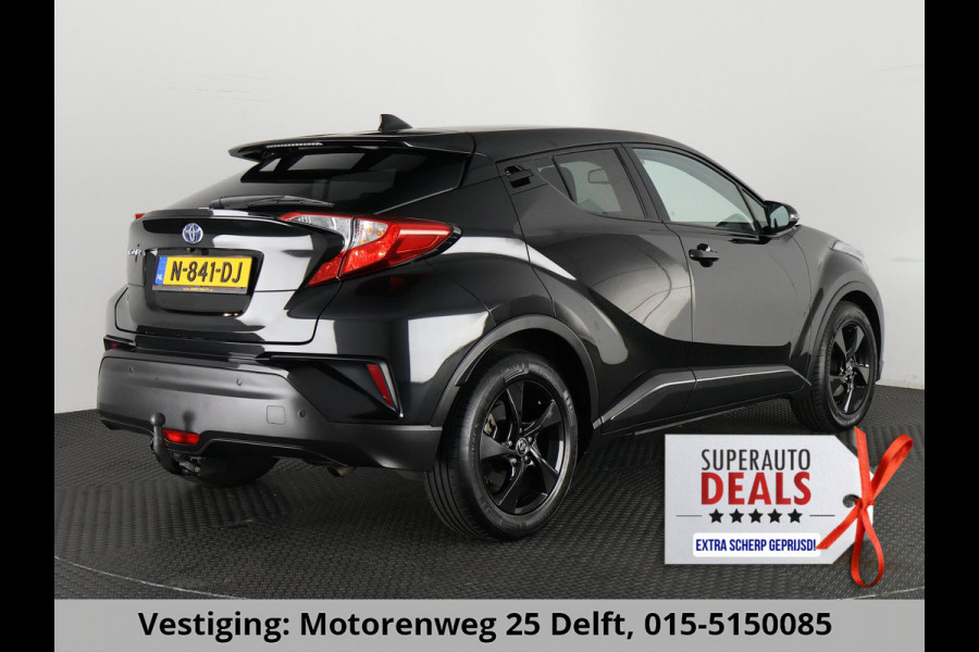 Toyota C-HR 1.8 Hybrid Dynamic Navi. GARANTIE TOT 08-2028! . AFNEEMBARE TREKHAAK. ADAPTIEVE CRUISE CONTROL. PARKEERSENSOREN VOOR & ACHTER.