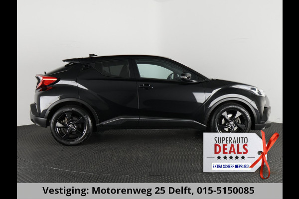 Toyota C-HR 1.8 Hybrid Dynamic Navi. GARANTIE TOT 08-2028! . AFNEEMBARE TREKHAAK. ADAPTIEVE CRUISE CONTROL. PARKEERSENSOREN VOOR & ACHTER.