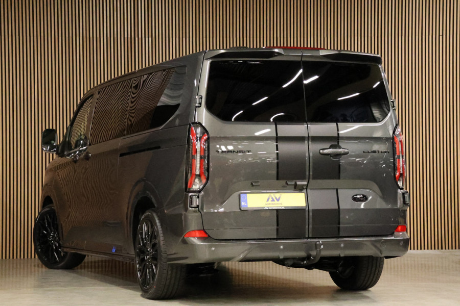 Ford Transit Custom 320 2.0 TDCI L2H1 Sport 170 PK DC | L+R Schuifdeur | Dubbel Cabine | B&O | ACC | Blind Spot | Navigatie | Camera | CarPlay | Lan | Raptor Edition | Trekhaak | 6-Zitter | MODELJAAR 2025 | BPM VRIJ | Verlengde fabrieksgarantie tot 12-2029 | Dubbel Cabine