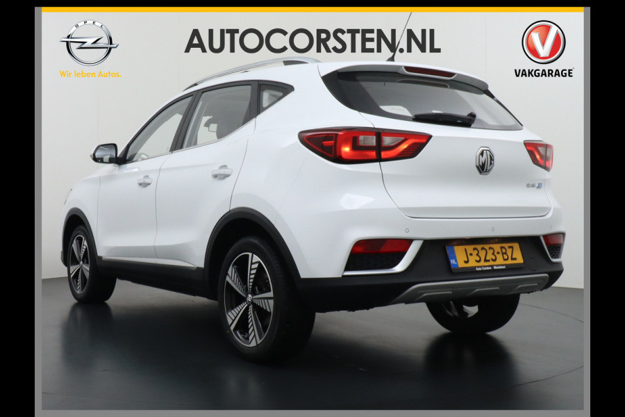 MG MG ZS GERSERVEERD EV Luxury 45kWh Leer+elektr. Pano-dak Adaptive-Cr. Camera Navi Airco Apple Carplay Android Auto Stoelverwarming Lmv 17" DAB+ MG Pilot Lane Assist Bluetooth Led 1e Eigenaar Origineel Nederlandse Auto