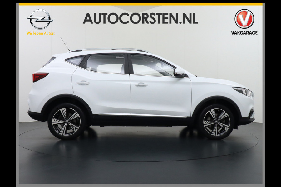 MG MG ZS GERSERVEERD EV Luxury 45kWh Leer+elektr. Pano-dak Adaptive-Cr. Camera Navi Airco Apple Carplay Android Auto Stoelverwarming Lmv 17" DAB+ MG Pilot Lane Assist Bluetooth Led 1e Eigenaar Origineel Nederlandse Auto