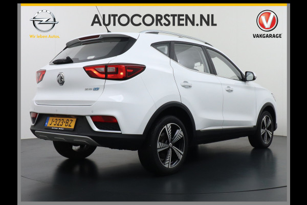 MG MG ZS GERSERVEERD EV Luxury 45kWh Leer+elektr. Pano-dak Adaptive-Cr. Camera Navi Airco Apple Carplay Android Auto Stoelverwarming Lmv 17" DAB+ MG Pilot Lane Assist Bluetooth Led 1e Eigenaar Origineel Nederlandse Auto