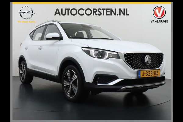 MG MG ZS GERSERVEERD EV Luxury 45kWh Leer+elektr. Pano-dak Adaptive-Cr. Camera Navi Airco Apple Carplay Android Auto Stoelverwarming Lmv 17" DAB+ MG Pilot Lane Assist Bluetooth Led 1e Eigenaar Origineel Nederlandse Auto