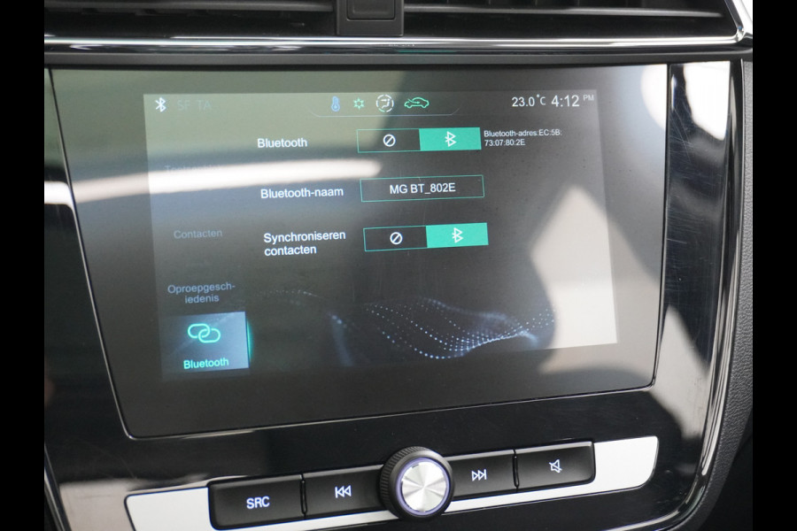 MG MG ZS GERSERVEERD EV Luxury 45kWh Leer+elektr. Pano-dak Adaptive-Cr. Camera Navi Airco Apple Carplay Android Auto Stoelverwarming Lmv 17" DAB+ MG Pilot Lane Assist Bluetooth Led 1e Eigenaar Origineel Nederlandse Auto