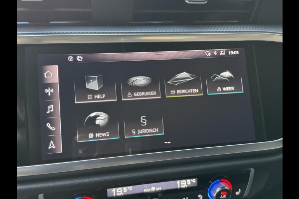 Audi Q3 40 TFSI quattro S Line Automaat | Leren bekleding | Stoelverwarming | Climate control | Cruise control | Lane assist & dode hoek Audi Q3 40 TFSI quattro S Line Automaat | Leren bekleding | Stoelverwarming | Climate control | Cruise control | Lane assist & dode hoek