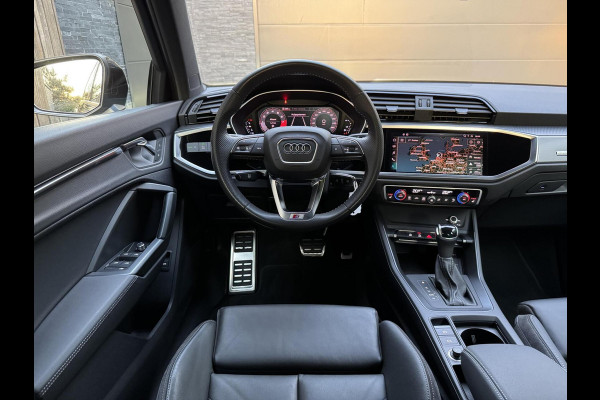 Audi Q3 40 TFSI quattro S Line Automaat | Leren bekleding | Stoelverwarming | Climate control | Cruise control | Lane assist & dode hoek Audi Q3 40 TFSI quattro S Line Automaat | Leren bekleding | Stoelverwarming | Climate control | Cruise control | Lane assist & dode hoek