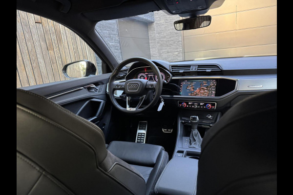Audi Q3 40 TFSI quattro S Line Automaat | Leren bekleding | Stoelverwarming | Climate control | Cruise control | Lane assist & dode hoek Audi Q3 40 TFSI quattro S Line Automaat | Leren bekleding | Stoelverwarming | Climate control | Cruise control | Lane assist & dode hoek