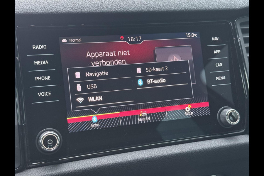 Škoda Kodiaq 1.5 TSI Sportline Automaat | Trekhaak uitklapbaar | Voorstoelen verwarmd | Cruise control adaptief | Rijstrooksensor | Grootlich