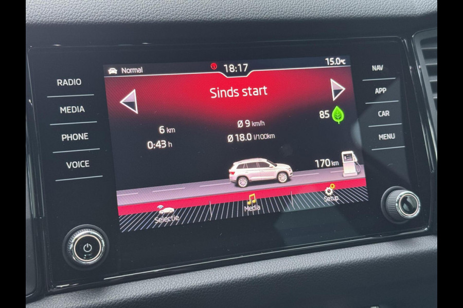 Škoda Kodiaq 1.5 TSI Sportline Automaat | Trekhaak uitklapbaar | Voorstoelen verwarmd | Cruise control adaptief | Rijstrooksensor | Grootlich
