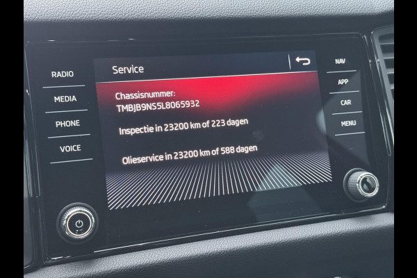 Škoda Kodiaq 1.5 TSI Sportline Automaat | Trekhaak uitklapbaar | Voorstoelen verwarmd | Cruise control adaptief | Rijstrooksensor | Grootlich