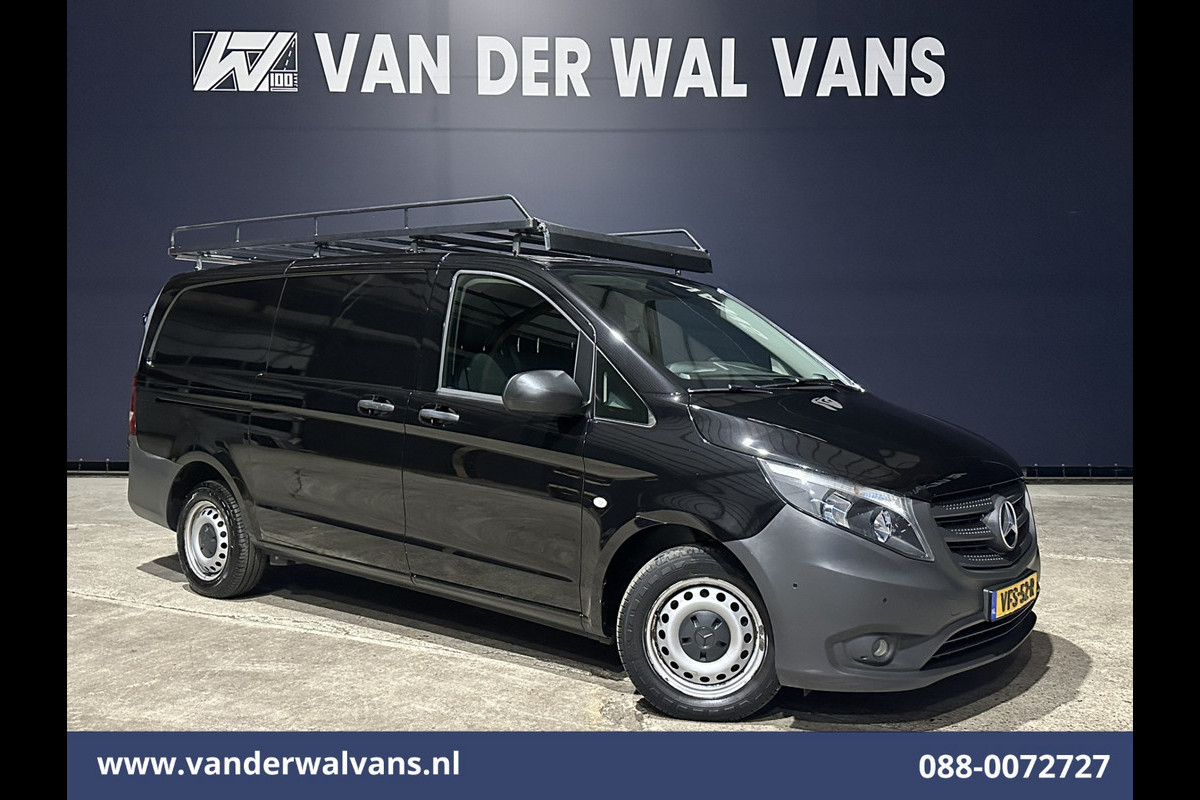Mercedes-Benz Vito 110 CDI L2H1 Euro6 Airco | Imperiaal | Trekhaak | Navigatie | Camera Parkeersensoren, Bijrijdersbank Mercedes-Benz Vito 110 CDI L2H1 Euro6 Airco | Imperiaal | Trekhaak | Navigatie | Camera Parkeersensoren, Bijrijdersbank