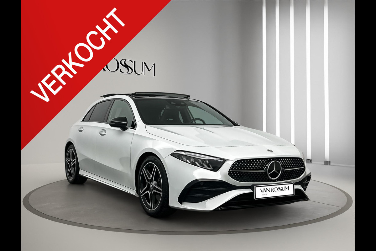 Mercedes-Benz A-Klasse 200 AMG Premium Pano ACC Sfeer Camera Mercedes-Benz A-Klasse 200 AMG Premium Pano ACC Sfeer Camera