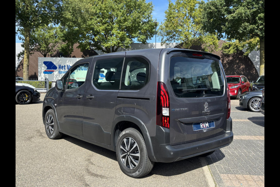 Peugeot eRifter Electric 50 kW/h Active | BETREFT NIEUWE AUTO MET FABRIEKSGARANTIE | navi by APple carplay/Android