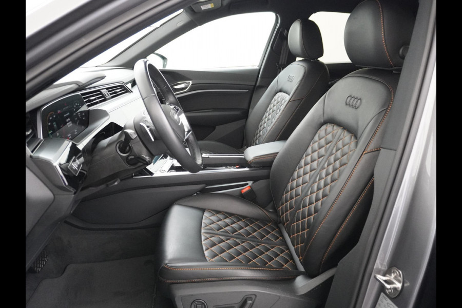 Audi e-tron Sportback 55 quattro Advanced edition 95 kWh | RIJKLAARPRIJS INCL. 12MND BOVAG | ADD. CRUISE CONTROL | CAMERA | LEDER