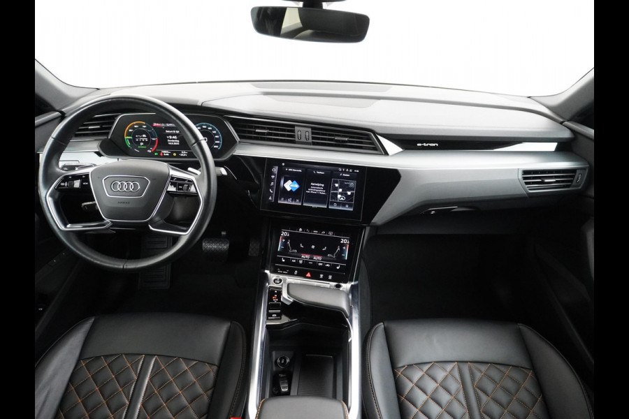 Audi e-tron Sportback 55 quattro Advanced edition 95 kWh | RIJKLAARPRIJS INCL. 12MND BOVAG | ADD. CRUISE CONTROL | CAMERA | LEDER